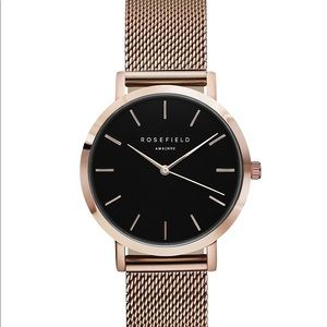 ROSEFIELD Tribeca mesh bracelet watch